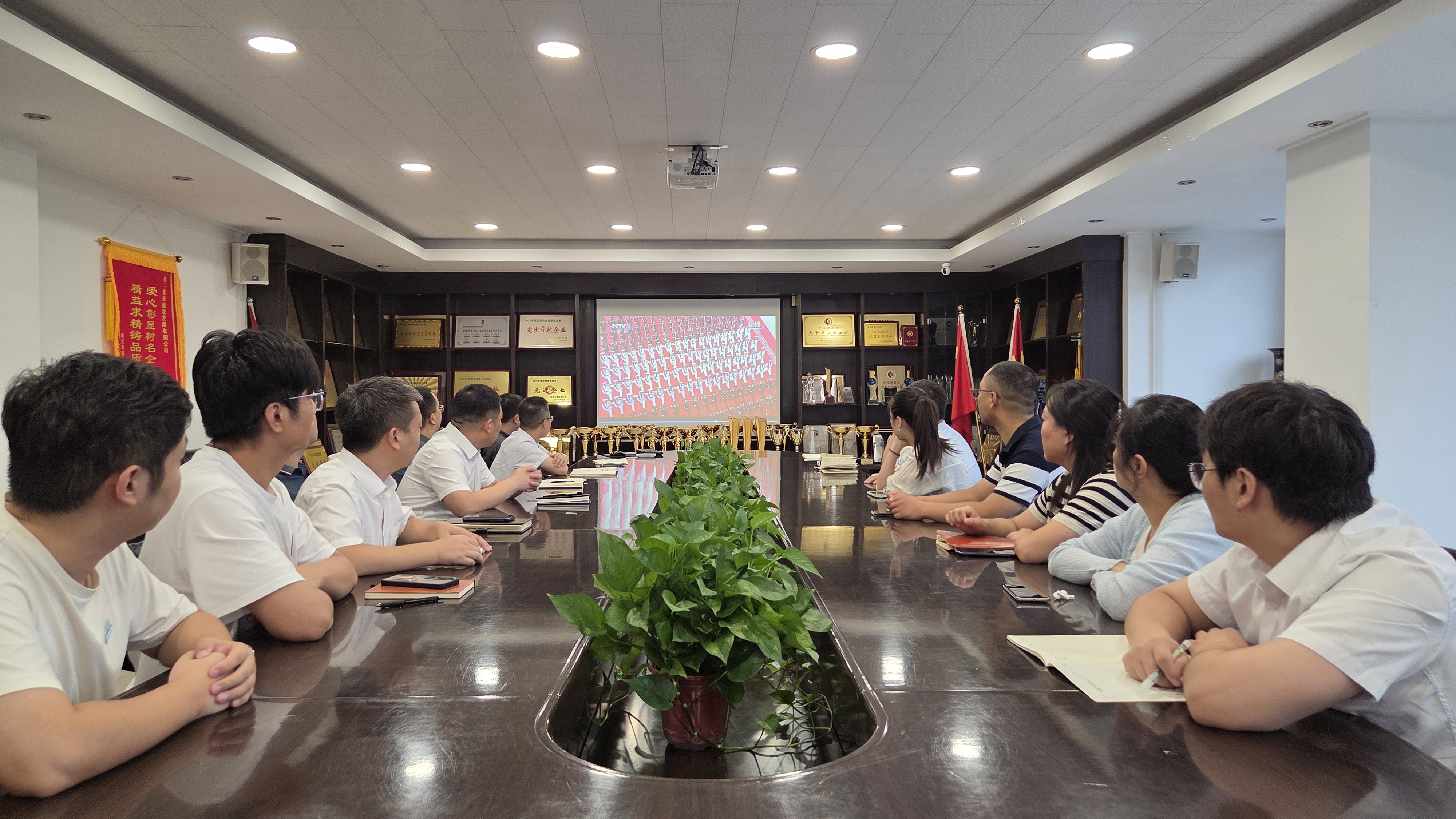 铭记历史 砥砺前行——泰宏建设组织观看“纪念中国人民抗日战争暨世界反法西斯战争胜利80周年大会”直播活动